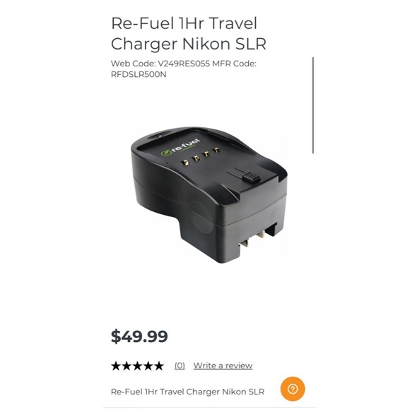 Nikon DSLR Travel Charger - Picture 5 of 6